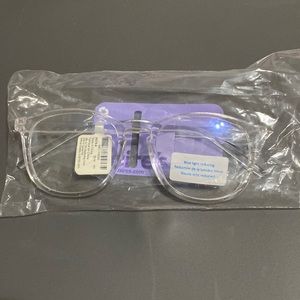 Girls Clear Blue Light Reducing Glasses